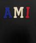 中古・古着 AMI Alexandre Mattiussi (アミアレクサンドルマテュッシ) フロントロゴスウェット ブラック サイズ:XS：12000円