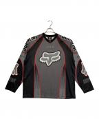 SUPREME×FOX RACINGシュプリーム×フォックスレーシング）の古着「DMX Jersey」｜グレー