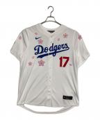 NIKE×村上隆ナイキ×ムラカミタカシ）の古着「Major League Baseball game shirt」｜ホワイト