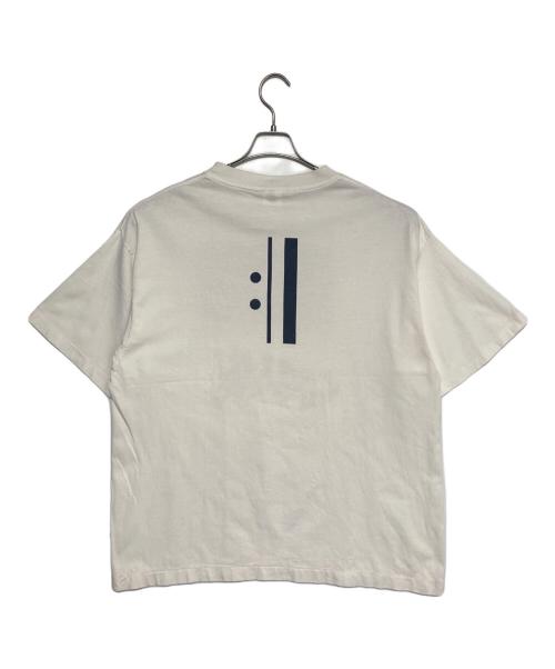 SAINT MICHAEL（セントマイケル）SAINT MICHAEL (セントマイケル) EV_SS TEE/ORANGE WHITE ホワイト サイズ:XLの古着・服飾アイテム
