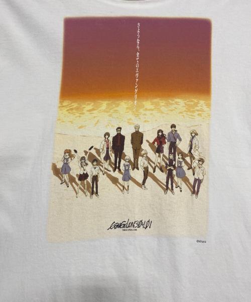 SAINT MICHAEL（セントマイケル）SAINT MICHAEL (セントマイケル) EV_SS TEE/ORANGE WHITE ホワイト サイズ:XLの古着・服飾アイテム