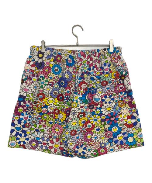 Takashi Murakami / kaikai kiki（タカシムラカミ/カイカイキキ）Takashi Murakami / kaikai kiki (タカシムラカミ/カイカイキキ) MULTI-COLOR FLOWERS SWEAT SHORT マルチカラー サイズ:XLの古着・服飾アイテム