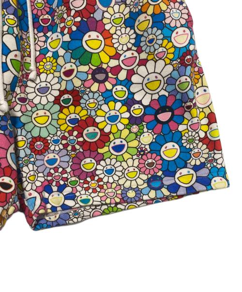 Takashi Murakami / kaikai kiki（タカシムラカミ/カイカイキキ）Takashi Murakami / kaikai kiki (タカシムラカミ/カイカイキキ) MULTI-COLOR FLOWERS SWEAT SHORT マルチカラー サイズ:XLの古着・服飾アイテム