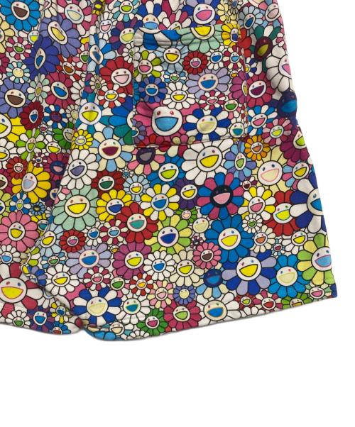 Takashi Murakami / kaikai kiki（タカシムラカミ/カイカイキキ）Takashi Murakami / kaikai kiki (タカシムラカミ/カイカイキキ) MULTI-COLOR FLOWERS SWEAT SHORT マルチカラー サイズ:XLの古着・服飾アイテム