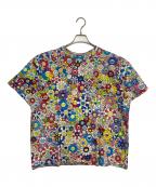 Takashi Murakami / kaikai kikiタカシムラカミ/カイカイキキ）の古着「MULTI-COLOR FLOWERS PRINT S/S T-SHIRT」｜マルチカラー
