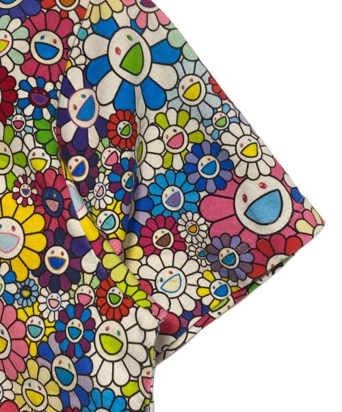 Takashi Murakami / kaikai kiki（タカシムラカミ/カイカイキキ）Takashi Murakami / kaikai kiki (タカシムラカミ/カイカイキキ) MULTI-COLOR FLOWERS PRINT S/S T-SHIRT マルチカラー サイズ:XLの古着・服飾アイテム