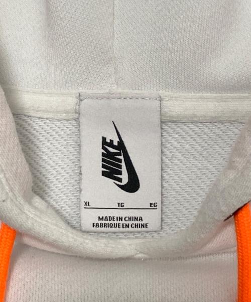 NIKE（ナイキ）NIKE (ナイキ) OFFWHITE (オフホワイト) プルオーバーパーカー ホワイト サイズ:XLの古着・服飾アイテム
