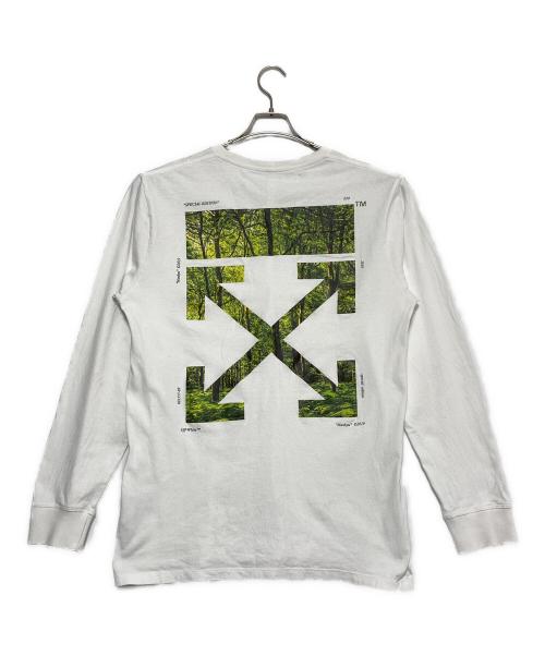 OFFWHITE（オフホワイト）OFFWHITE (オフホワイト) バックアローカットソー ホワイト サイズ:XLの古着・服飾アイテム