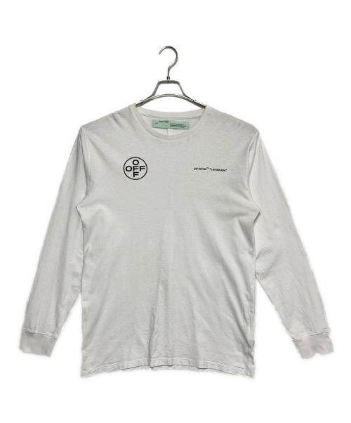 OFFWHITE（オフホワイト）OFFWHITE (オフホワイト) バックアローカットソー ホワイト サイズ:XLの古着・服飾アイテム