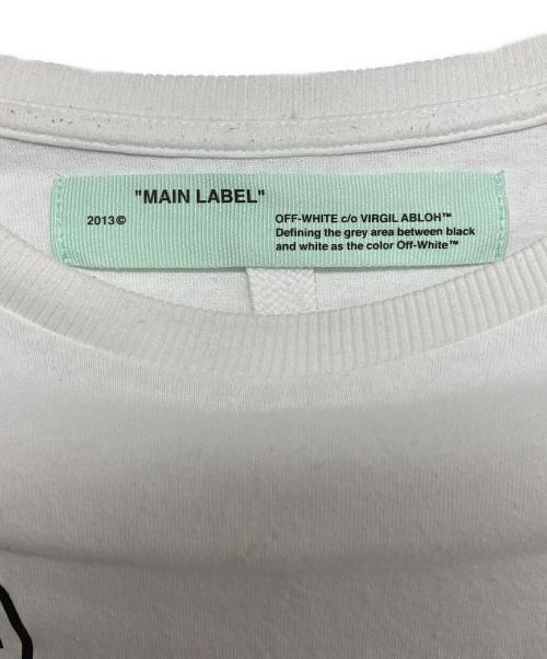 OFFWHITE（オフホワイト）OFFWHITE (オフホワイト) バックアローカットソー ホワイト サイズ:XLの古着・服飾アイテム