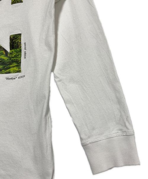 OFFWHITE（オフホワイト）OFFWHITE (オフホワイト) バックアローカットソー ホワイト サイズ:XLの古着・服飾アイテム