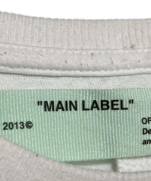 OFFWHITE（オフホワイト）OFFWHITE (オフホワイト) バックアローカットソー ホワイト サイズ:XLの古着・服飾アイテム