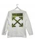 OFFWHITE（オフホワイト）の古着「バックアローカットソー」｜ホワイト