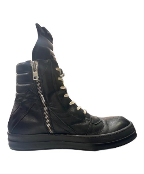 RICK OWENS（リックオウエンス）RICK OWENS (リックオウエンス) GEOBASKET ブラック サイズ:43の古着・服飾アイテム