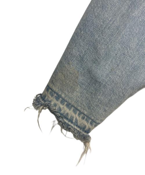 KAPITAL（キャピタル）KAPITAL (キャピタル) BAJA デコンストラクテッド パーカー ブルー サイズ:FREEの古着・服飾アイテム