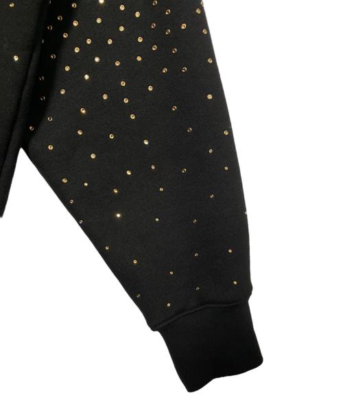 AMIRI（アミリ）AMIRI (アミリ) CRYSTAL AMIRI HOODIE ブラック サイズ:XLの古着・服飾アイテム