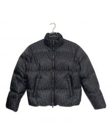 Dior（ディオール）の古着「JACQUARD OBLIQUE DOWN JACKET」｜グレー