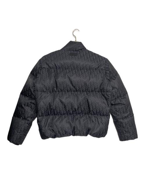 Dior（ディオール）Dior (ディオール) JACQUARD OBLIQUE DOWN JACKET グレー サイズ:48の古着・服飾アイテム