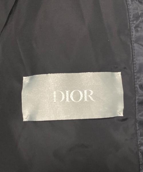 Dior（ディオール）Dior (ディオール) JACQUARD OBLIQUE DOWN JACKET グレー サイズ:48の古着・服飾アイテム
