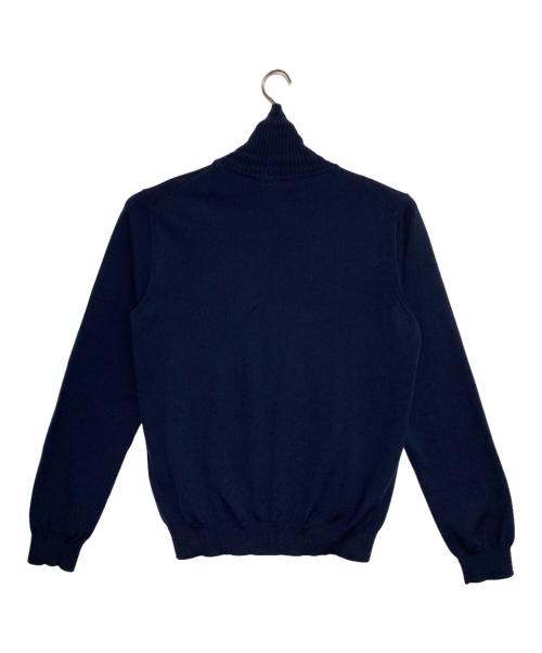 LOUIS VUITTON（ルイ ヴィトン）LOUIS VUITTON (ルイ ヴィトン) NIGO (二ゴー) ハートロゴ タートルネックニット ネイビー サイズ:XLの古着・服飾アイテム