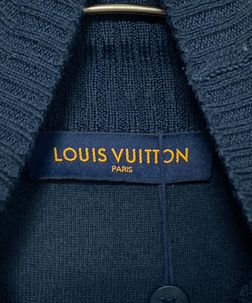LOUIS VUITTON（ルイ ヴィトン）LOUIS VUITTON (ルイ ヴィトン) NIGO (二ゴー) ハートロゴ タートルネックニット ネイビー サイズ:XLの古着・服飾アイテム