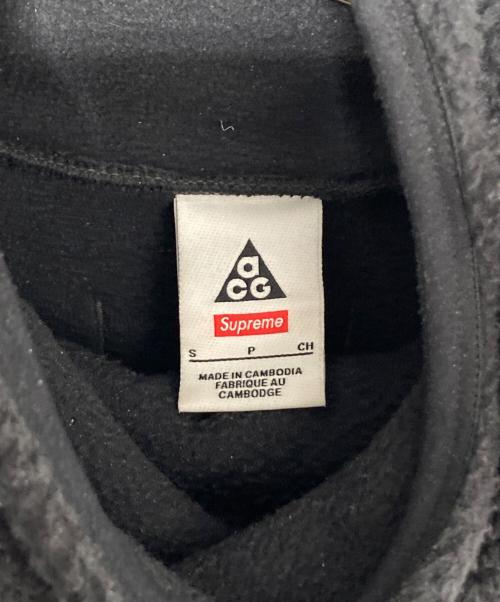 SUPREME（シュプリーム）SUPREME (シュプリーム) NIKE ACG (ナイキエーシージー) Fleece Pullover ブラック サイズ:Sの古着・服飾アイテム
