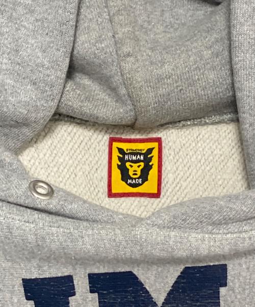 HUMAN MADE（ヒューマンメイド）HUMAN MADE (ヒューマンメイド) プルオーバーパーカー グレー サイズ:Lの古着・服飾アイテム