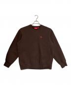 SUPREMEシュプリーム）の古着「Small Box Crewneck」｜ブラウン