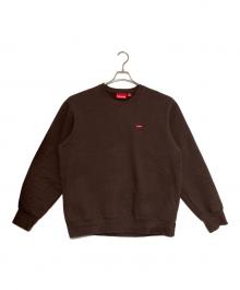 SUPREME（シュプリーム）の古着「Small Box Crewneck」｜ブラウン