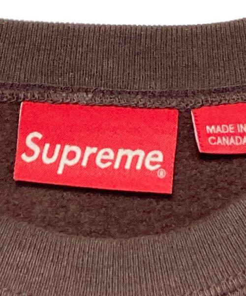 SUPREME（シュプリーム）SUPREME (シュプリーム) Small Box Crewneck ブラウン サイズ:Mの古着・服飾アイテム