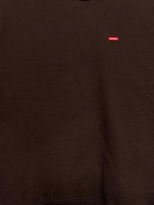 SUPREME（シュプリーム）SUPREME (シュプリーム) Small Box Crewneck ブラウン サイズ:Mの古着・服飾アイテム