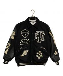 NEIGHBORHOOD（ネイバーフッド）の古着「Stadium Jacket」｜ブラック