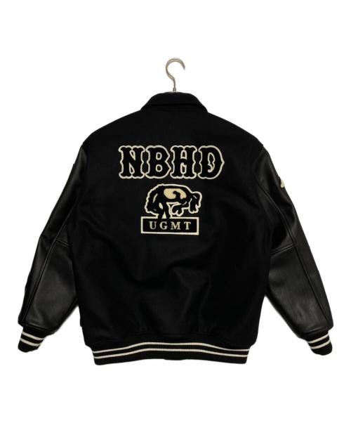 NEIGHBORHOOD（ネイバーフッド）NEIGHBORHOOD (ネイバーフッド) Stadium Jacket ブラック サイズ:Lの古着・服飾アイテム