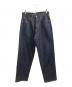 AURALEE（オーラリー）の古着「HARD TWIST DENIM WIDE PANTS」｜インディゴ