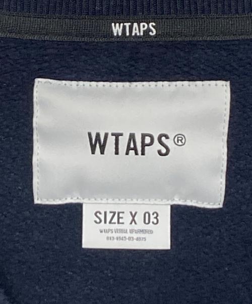 WTAPS（ダブルタップス）WTAPS (ダブルタップス) SIGN-RGYD / SWEATER ネイビー サイズ:3の古着・服飾アイテム
