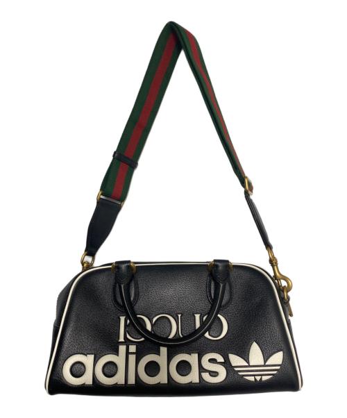 GUCCI（グッチ）GUCCI (グッチ) adidas (アディダス) 2WAY ミニダッフルバッグ ブラック サイズ:FREEの古着・服飾アイテム