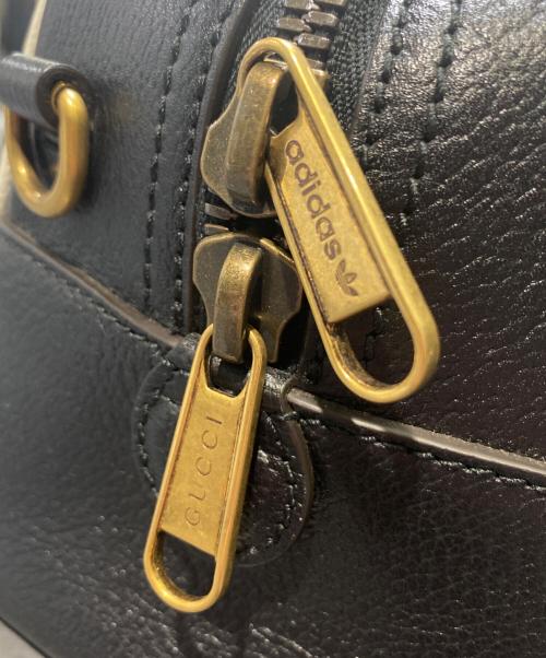 GUCCI（グッチ）GUCCI (グッチ) adidas (アディダス) 2WAY ミニダッフルバッグ ブラック サイズ:FREEの古着・服飾アイテム