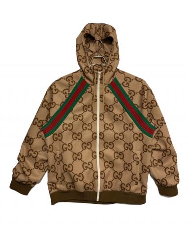 中古・古着通販】GUCCI (グッチ) ジャンボGG ジップジャケットパーカー