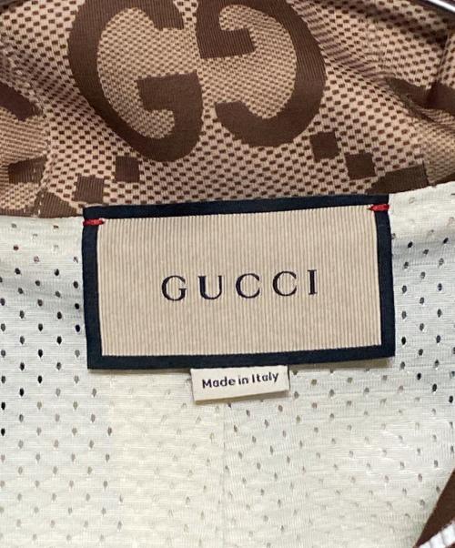 GUCCI（グッチ）GUCCI (グッチ) ジャンボGG ジップジャケットパーカー ベージュ サイズ:XLの古着・服飾アイテム