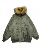 WACKO MARIAワコマリア）の古着「N-2B FLIGHT JACKET」｜オリーブ