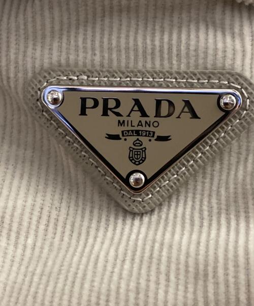 PRADA（プラダ）PRADA (プラダ) LONG-SLEEVED SHIRTS アイボリー サイズ:ＸＳの古着・服飾アイテム