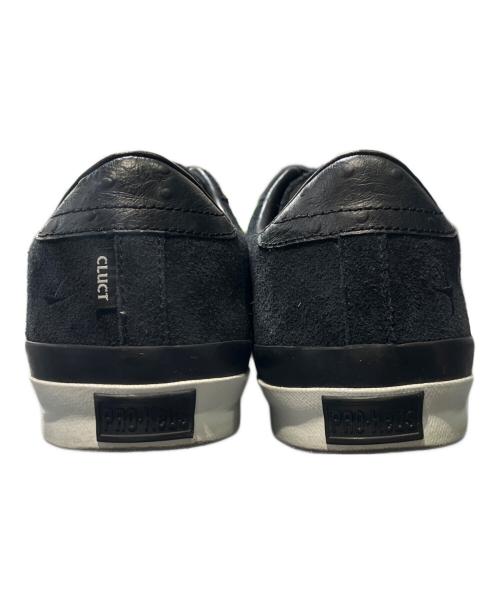 PRO-Keds（プロケッズ）PRO-Keds (プロケッズ) mita sneakers (ミタ スニーカーズ) CLUCT (クラクト) ROYAL PLUS SUEDE LO ブラック サイズ:27.5の古着・服飾アイテム