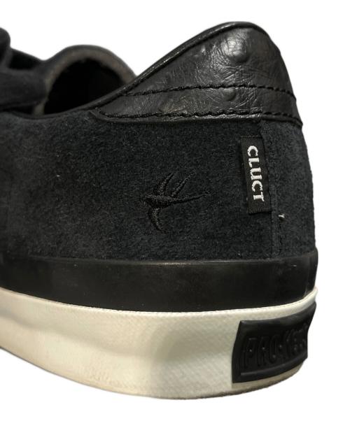 PRO-Keds（プロケッズ）PRO-Keds (プロケッズ) mita sneakers (ミタ スニーカーズ) CLUCT (クラクト) ROYAL PLUS SUEDE LO ブラック サイズ:27.5の古着・服飾アイテム