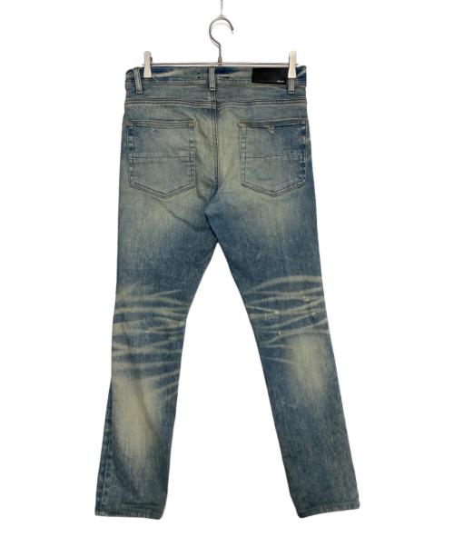 AMIRI（アミリ）AMIRI (アミリ) ダメージ加工デニムパンツ ブルー サイズ:32の古着・服飾アイテム