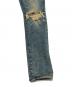 中古・古着 AMIRI (アミリ) ダメージ加工デニムパンツ ブルー サイズ:32：20000円