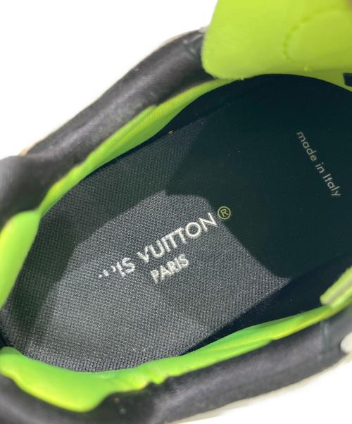 LOUIS VUITTON（ルイ ヴィトン）LOUIS VUITTON (ルイ ヴィトン) ラン55ライン スニーカー イエロー×ホワイト サイズ:36の古着・服飾アイテム