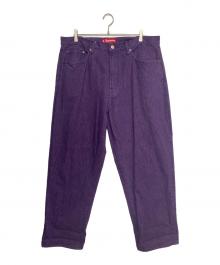 SUPREME（シュプリーム）の古着「Baggy Jean」｜パープル