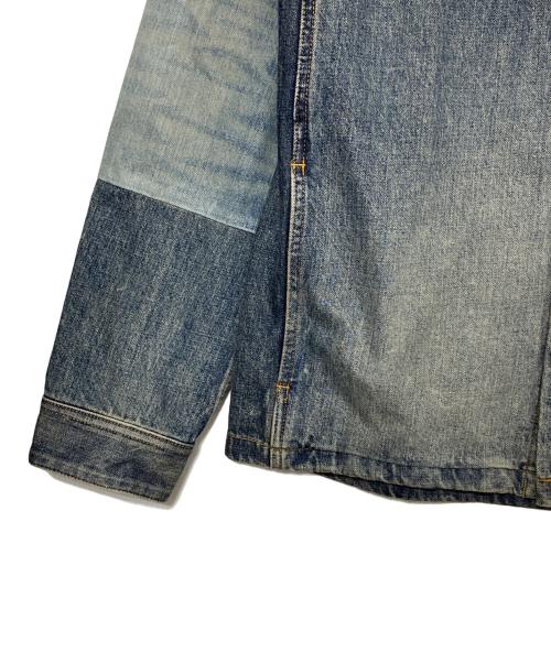 Dior（ディオール）DIOR (ディオール) 26SS Patchwork Effect Overshirt インディゴ サイズ:39の古着・服飾アイテム