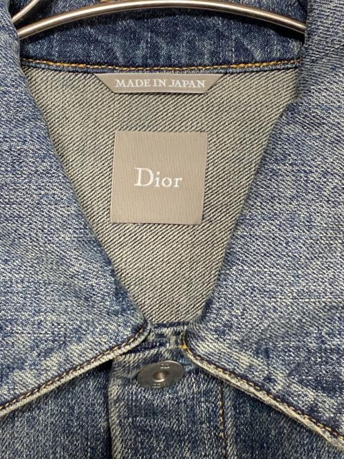 Dior（ディオール）DIOR (ディオール) 26SS Patchwork Effect Overshirt インディゴ サイズ:39の古着・服飾アイテム