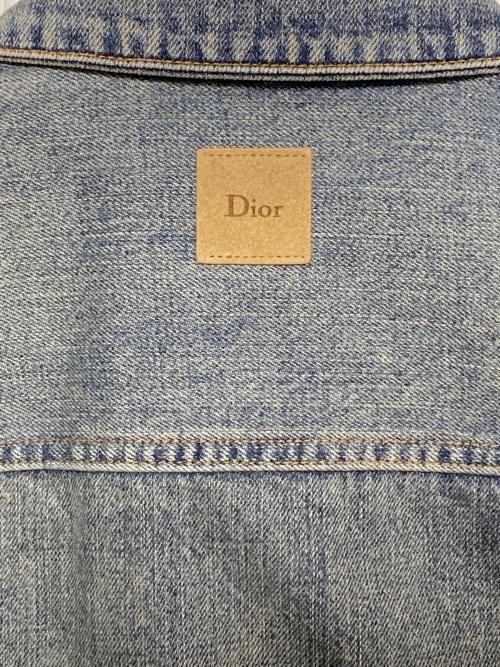 Dior（ディオール）DIOR (ディオール) 26SS Patchwork Effect Overshirt インディゴ サイズ:39の古着・服飾アイテム